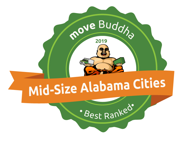 moveBuddha Popular Mid-Size Alabama Cities To Relocate 2019