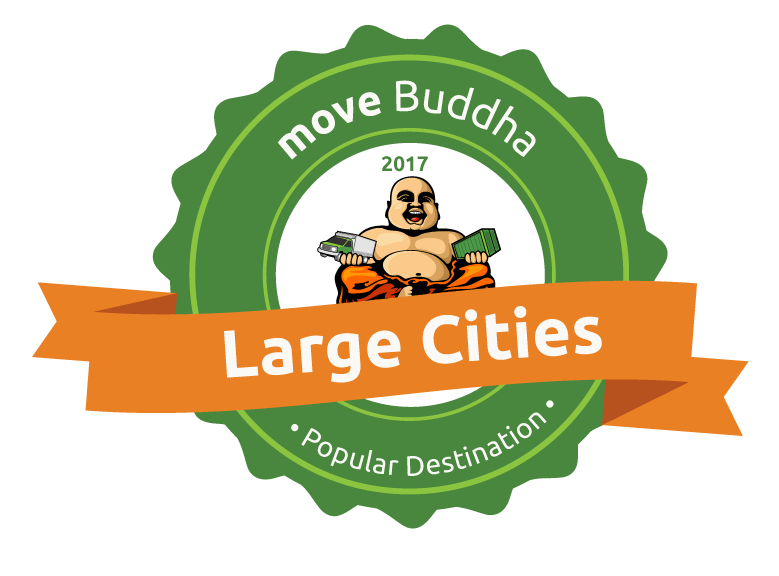 moveBuddha Popular Large City Destination 2017
