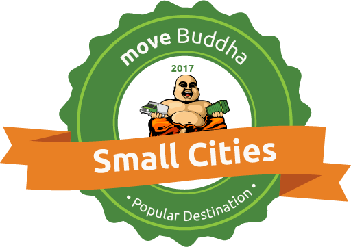 moveBuddha Popular Small City Destination 2017