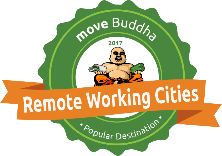 moveBuddha Remote Working Cities 2018